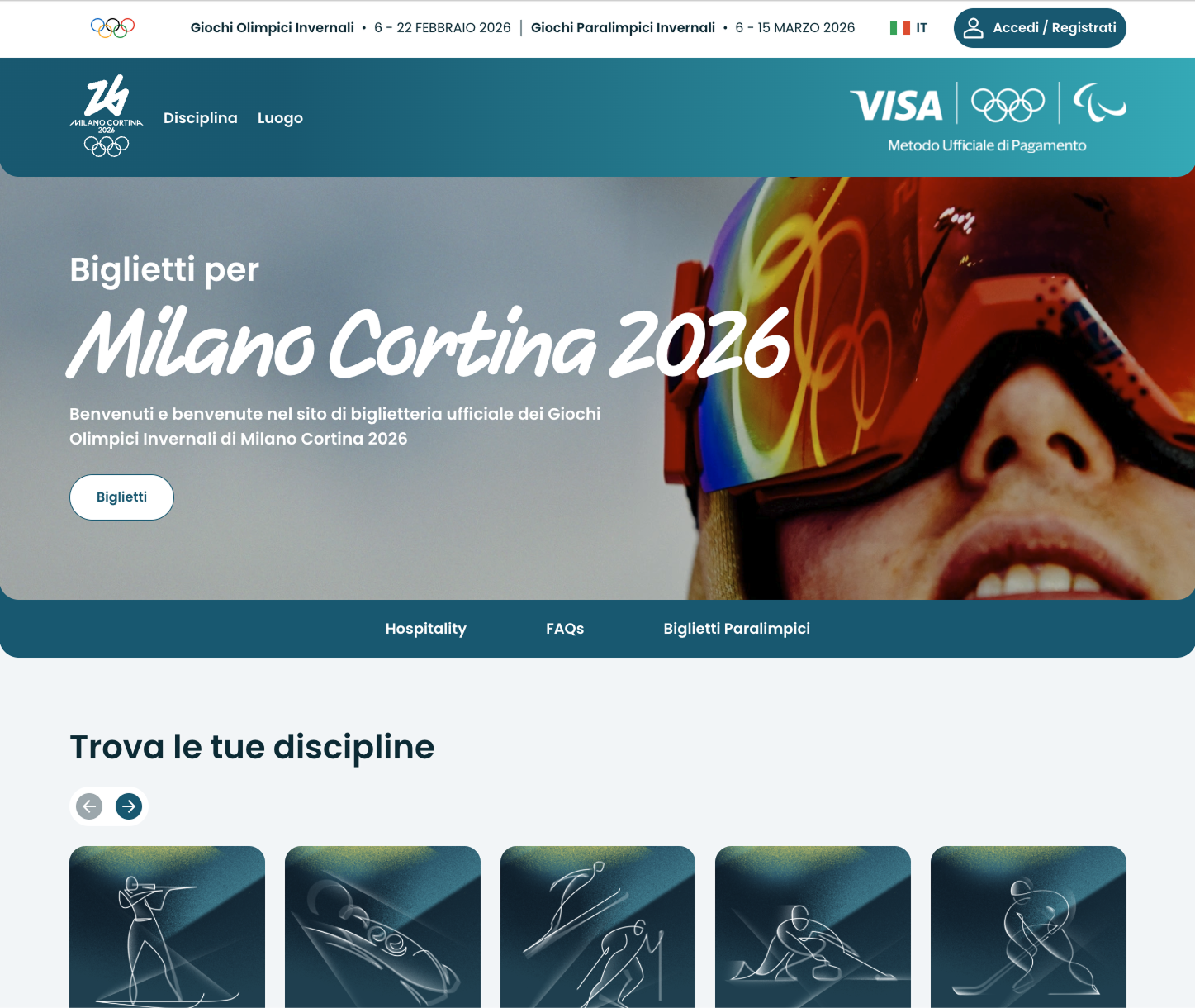 Ticketing — desktop